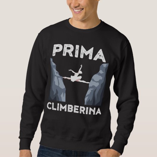 Climberina Prima Climberina スウェットシャツ (正面)
