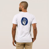 Climbers Hand Rough Logo Tシャツ (裏面フル)