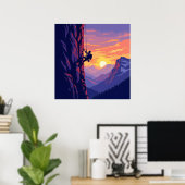 Climbing ポスター (ホームオフィス)