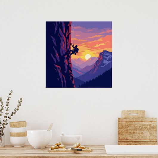 Climbing ポスター (キッチン)