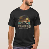 Climbing Alaska Hiking Mount Marcus Baker Tシャツ (正面)
