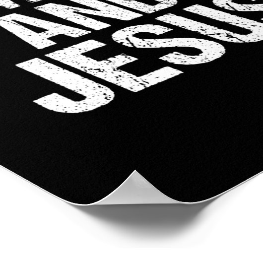 Climbing And Jesus Tree Rock Climber  ポスター (角)