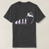 Climbing bouldering motif saying climber climbing  tシャツ (デザイン正面)