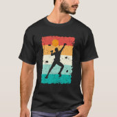 Climbing Bouldering Vintage Mountains Climber Tシャツ (正面)