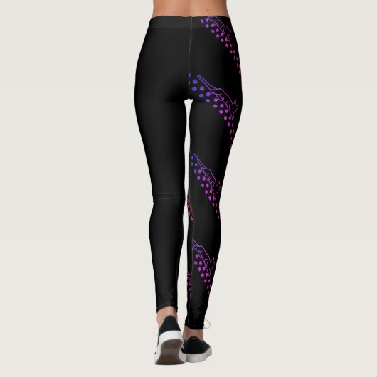 climbing cat leggings レギンス (裏面)