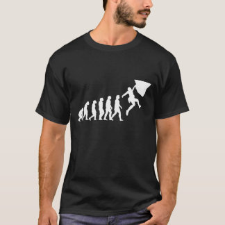 climbing evolution tシャツ