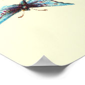 climbing kittens and butterflies ポスター (角)