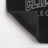 Climbing Legend Funny Athletic Lettering Climber C マウスパッド (コーナー)