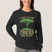 Climbing Tree Surgeons Aspirations Graphic Tシャツ (正面)