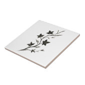 Climbing Vine – Minimalist Botanical Brush Art on タイル (側面)