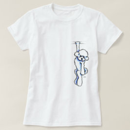 Clingy Bichon Frise Tシャツ