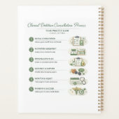 Clinical Dietitian Planner Patient &Practice Notes プランナー手帳 (裏面)