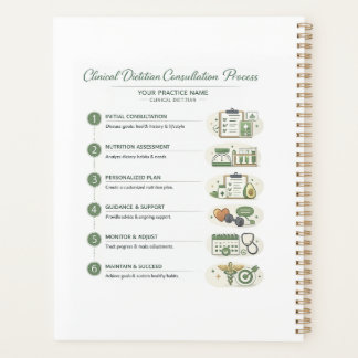 Clinical Dietitian Planner Patient &Practice Notes プランナー手帳