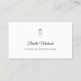 Clinical Esthetician Minimal Elegant 名刺