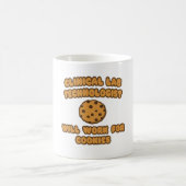 Clinical Lab Tech ..Cookieに対応 コーヒーマグカップ (中央)