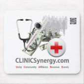 CLINICSynergy – マウスパッド (正面)