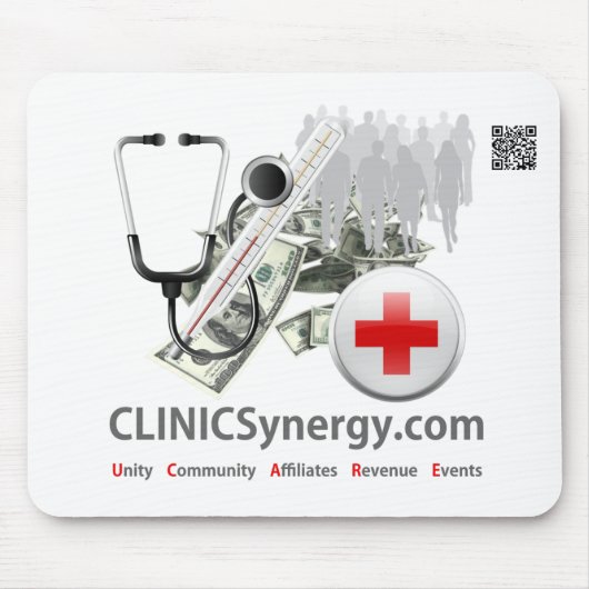 CLINICSynergy – マウスパッド (正面)
