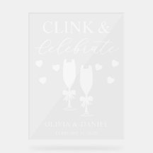 Clink & Celebrate ウェディングレセプション