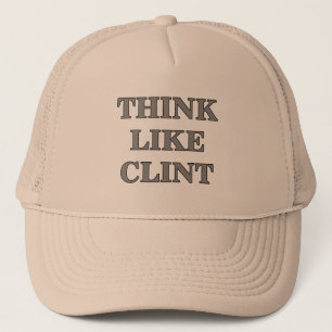 Clintのように考えて下さい キャップ