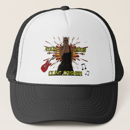 Clint Crisher 2009の前部か背部 キャップ (正面)