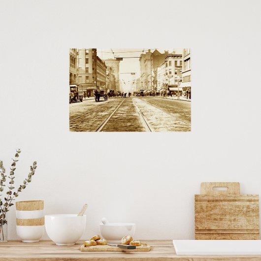 Clinton Aveの通り ポスター (キッチン)