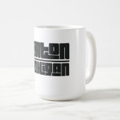 Clinton - Michigan コーヒーマグカップ (正面右)