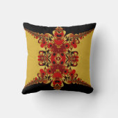 CLIO ：フラクタルレースモダンクッション/枕 クッション (裏面)