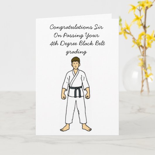 clip2、おめでとう4Dに合格… カード (黄色い花)