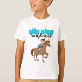 clip clop boy hugs tシャツ