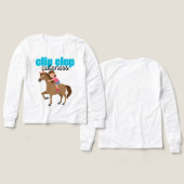 clip clop horse (デザイン 正面＆背面)