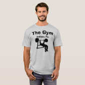 clipart、体育館、インディアナ、Pa. Tシャツ (正面フル)