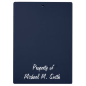 Clipboard/American Bald Eagle with Flag クリップボード (裏面)