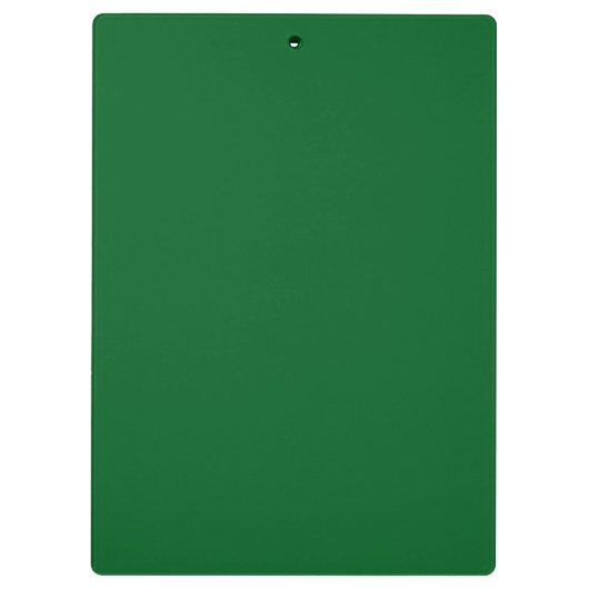 Clipboard - Forest Green (Personalized) クリップボード (裏面)