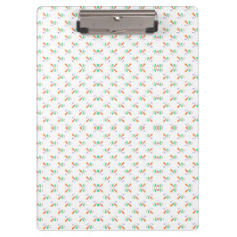 clipboard with a repeating pattern  クリップボード
