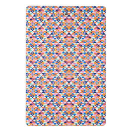 Clipboard with vibrant geometric pattern  ミニクリップボード