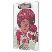 Clipboard – YOUTH Power Afro & Boombox Urban クリップボード (左)