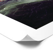 Clipper Barque 'Clendovey' (キャンバス上の油) ポスター (角)