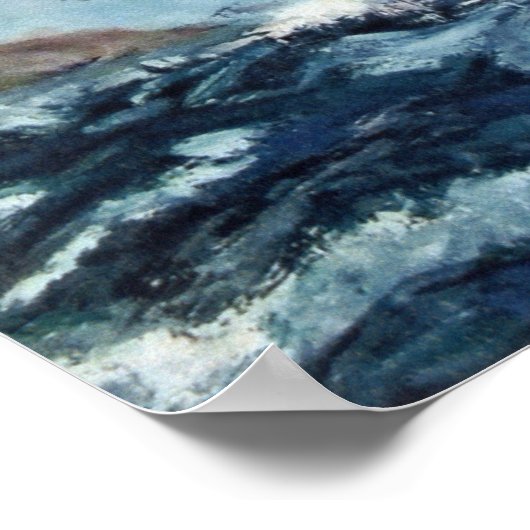 Clipper Ship Western Shore ポスター (角)