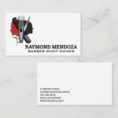 Clippers | Comb | Hair Cuts 名刺 (正面/裏面)