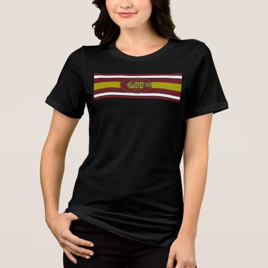 Clippers Wrestling Women's Tee トライブレンドTシャツ (正面)