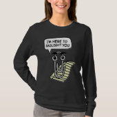 Clippy I'm Here To Gaslight You Good Tシャツ (正面)