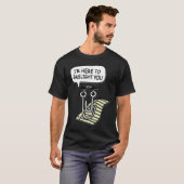 Clippy I'm Here To Gaslight You Good Tシャツ (正面フル)