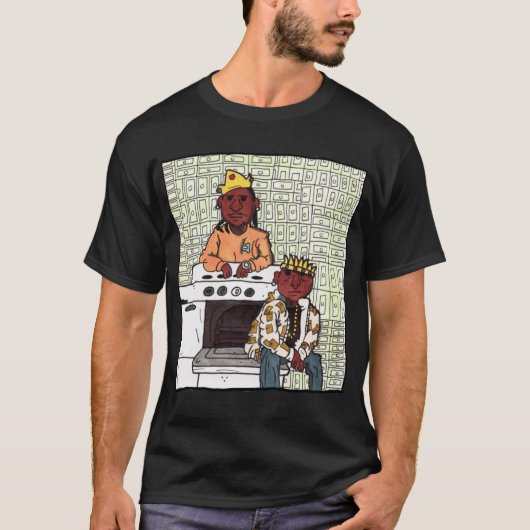 Clipse Hell Hath No Fury Illustration retro Tシャツ (正面)