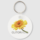 Clitoraid.org キーホルダー (正面)