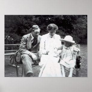 CliveおよびジュリアンのBell 1910年が付いているヴァージニアWoolf ポスター