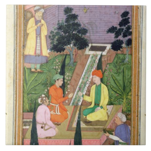 Cliveのアルバム(paからの庭に、のグワッシュ水をまいて下さい タイル (正面)