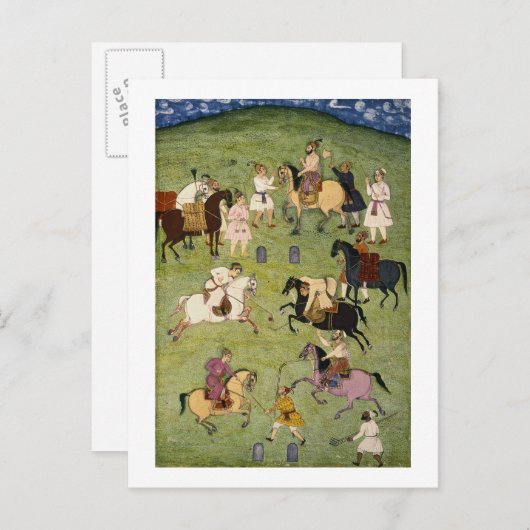 Cliveの大きいアルバムからのポロのゲーム、 ポストカード (正面/裏面)