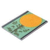 Cliveの小さいアルバムからのマリーゴールド、(w/c papで ノートブック (左側)