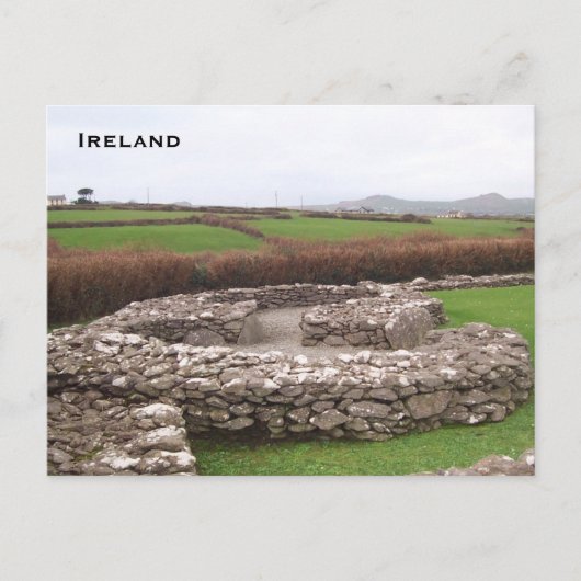 Clochans, Riasc, Dingle, Kerry Ireland ポストカード (正面)