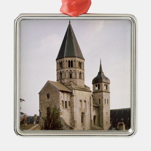 Clocher de l'Eau Beniteの眺め メタルオーナメント (正面)